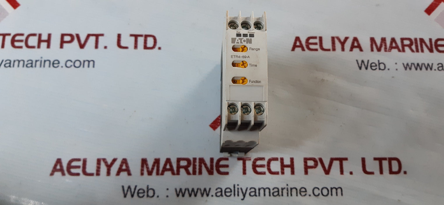 Eaton etr4-69-a time relay 24-240v 50-60hz 0,05s..100h