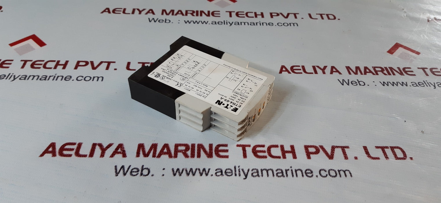 Eaton etr4-69-a time relay 24-240v 50-60hz 0,05s..100h