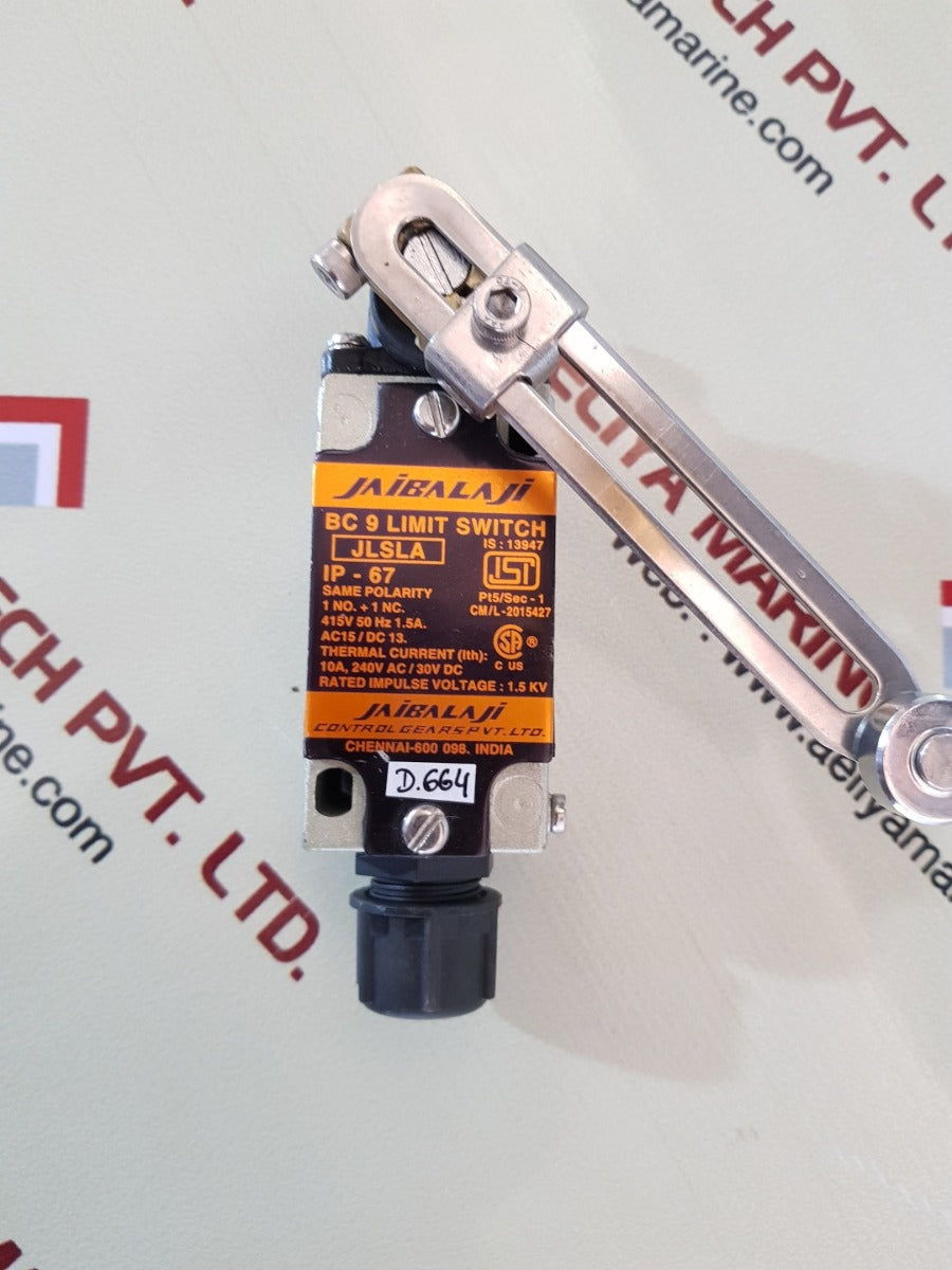 Jai balaji bc9 limit switch ip67