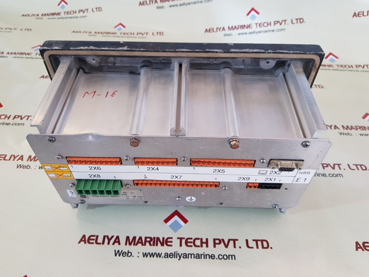 Elektronikon atlas copco 1900070125 compressor unit operator panel