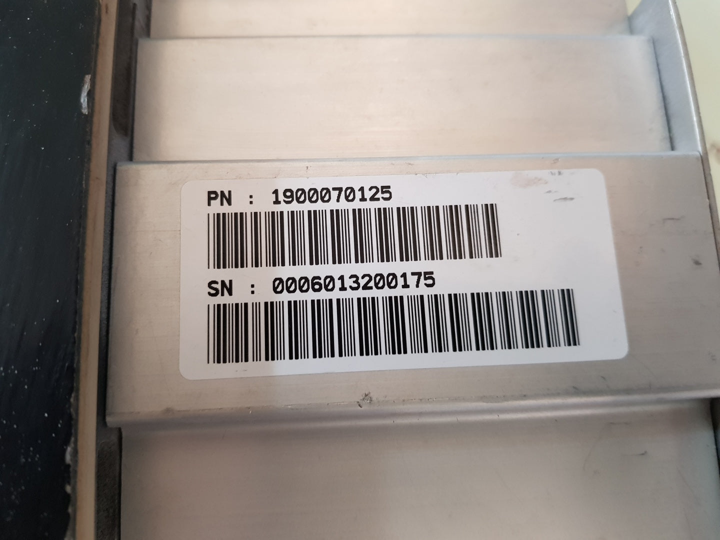 Elektronikon atlas copco 1900070125 compressor unit operator panel