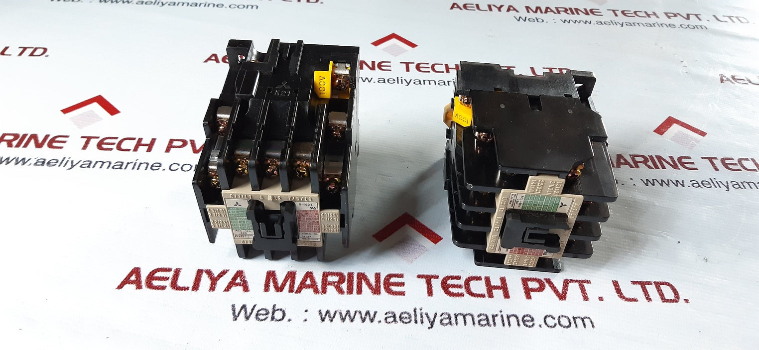Mitsubishi s-k21 magnetic contactor ac110v