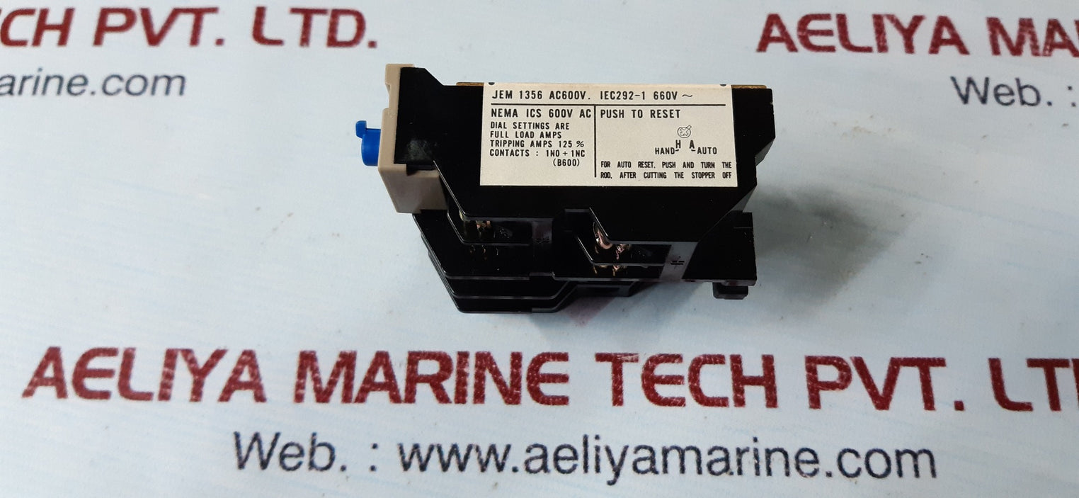 Mitsubishi th-k20kp thermal overload relay