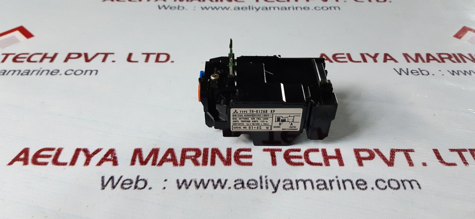 Mitsubishi th-k12ab kp over current relay