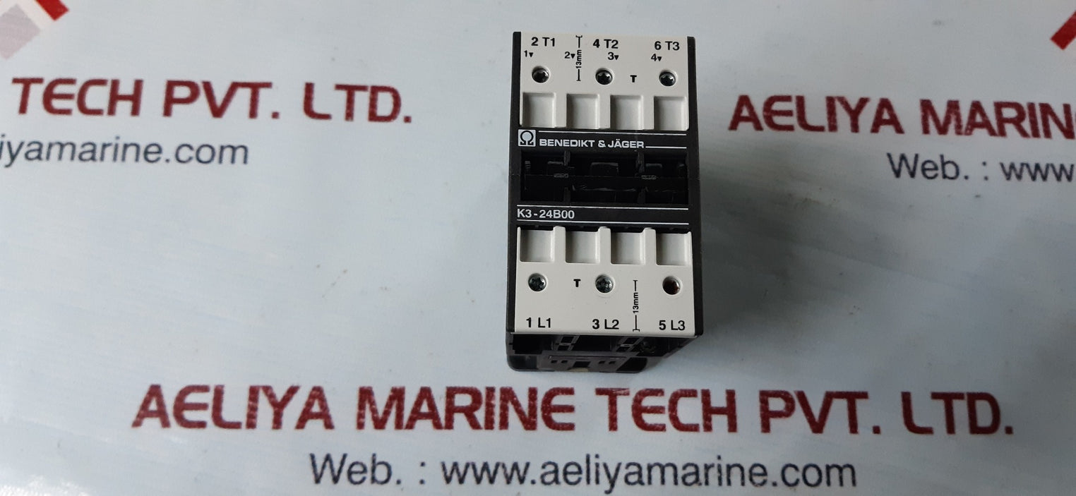 Benedikt & jager k3-24b00 contactor 40.03.685
