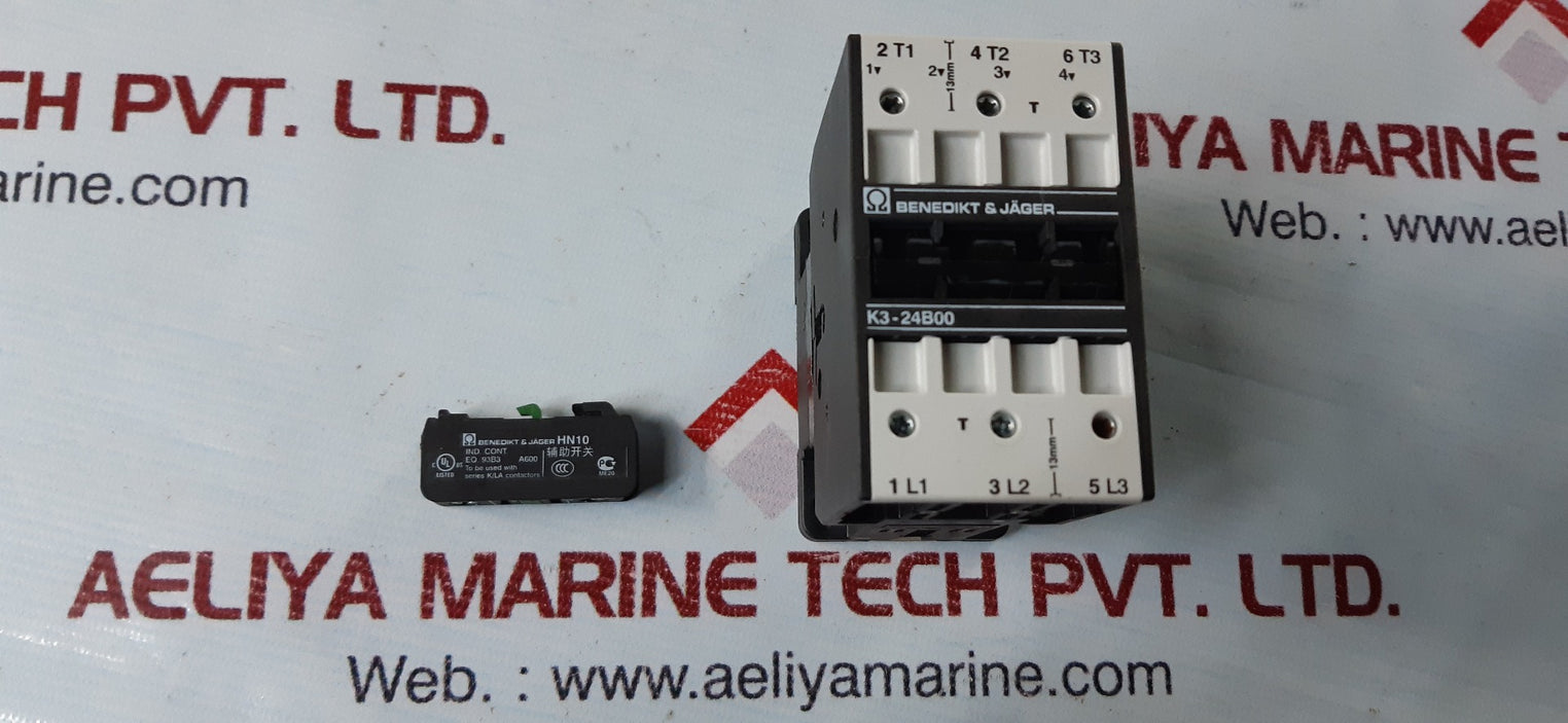 Benedikt & jager k3-24b00 contactor 40.03.685