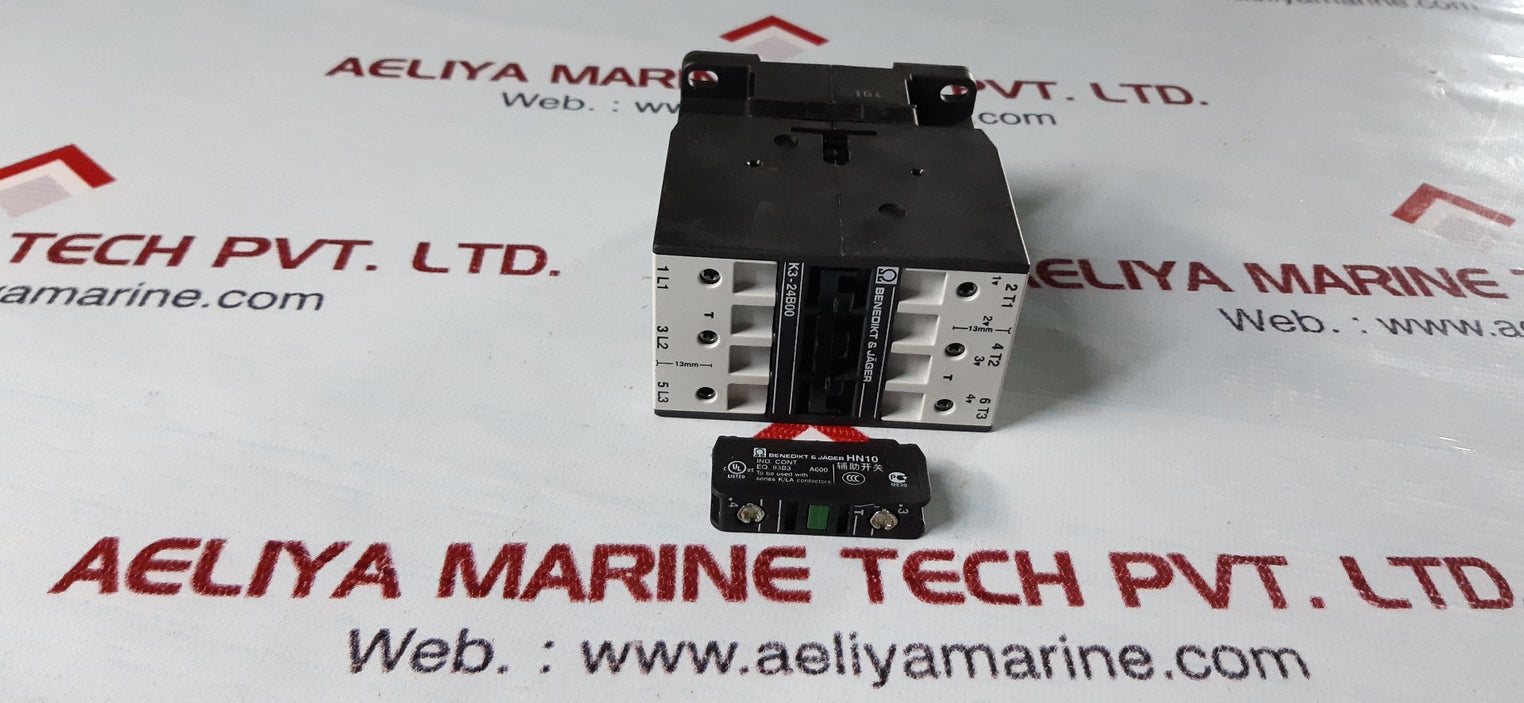 Benedikt & jager k3-24b00 contactor 40.03.685