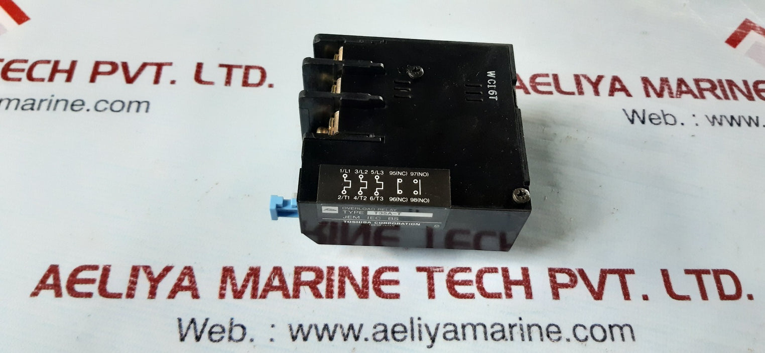 Toshiba t35a-t overload relay
