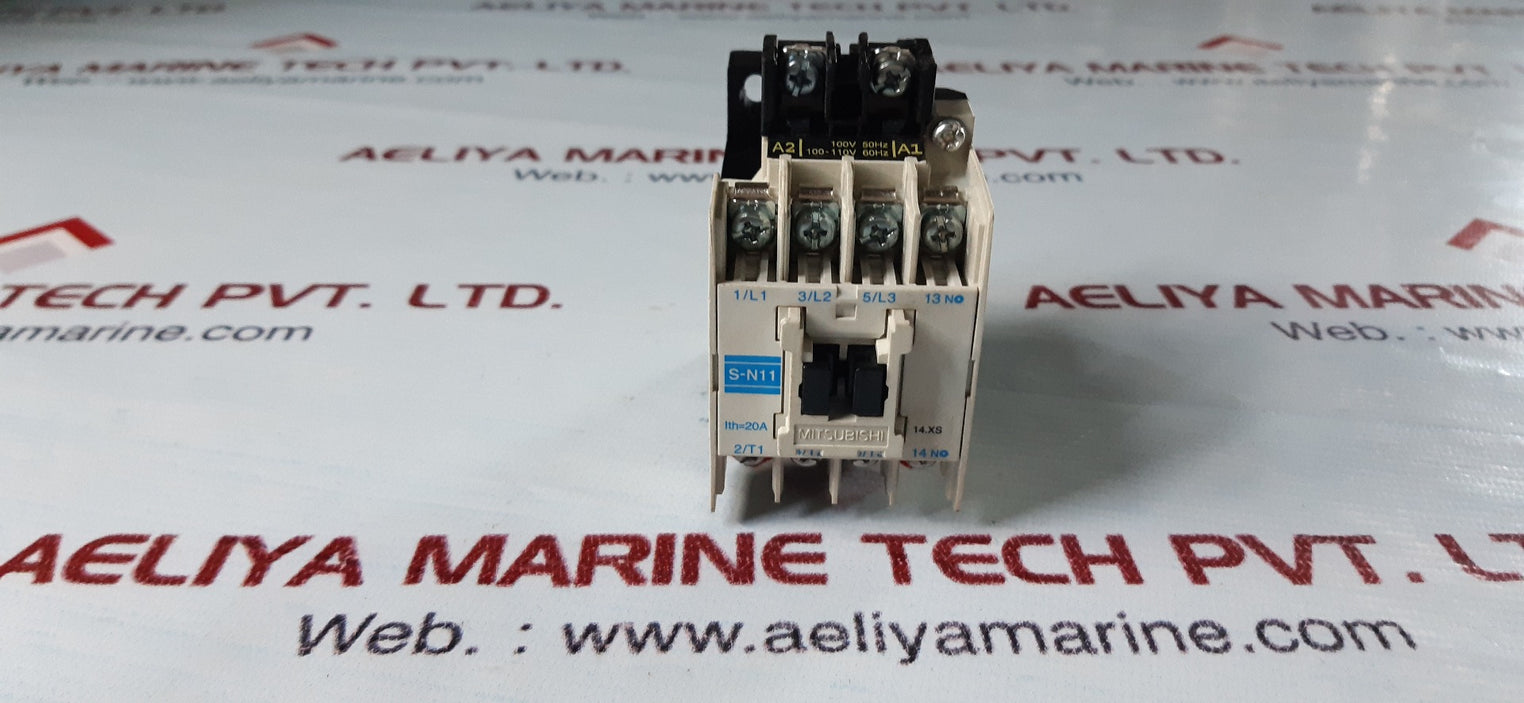 Mitsubishi s-n11 magnetic contactor 100-110v
