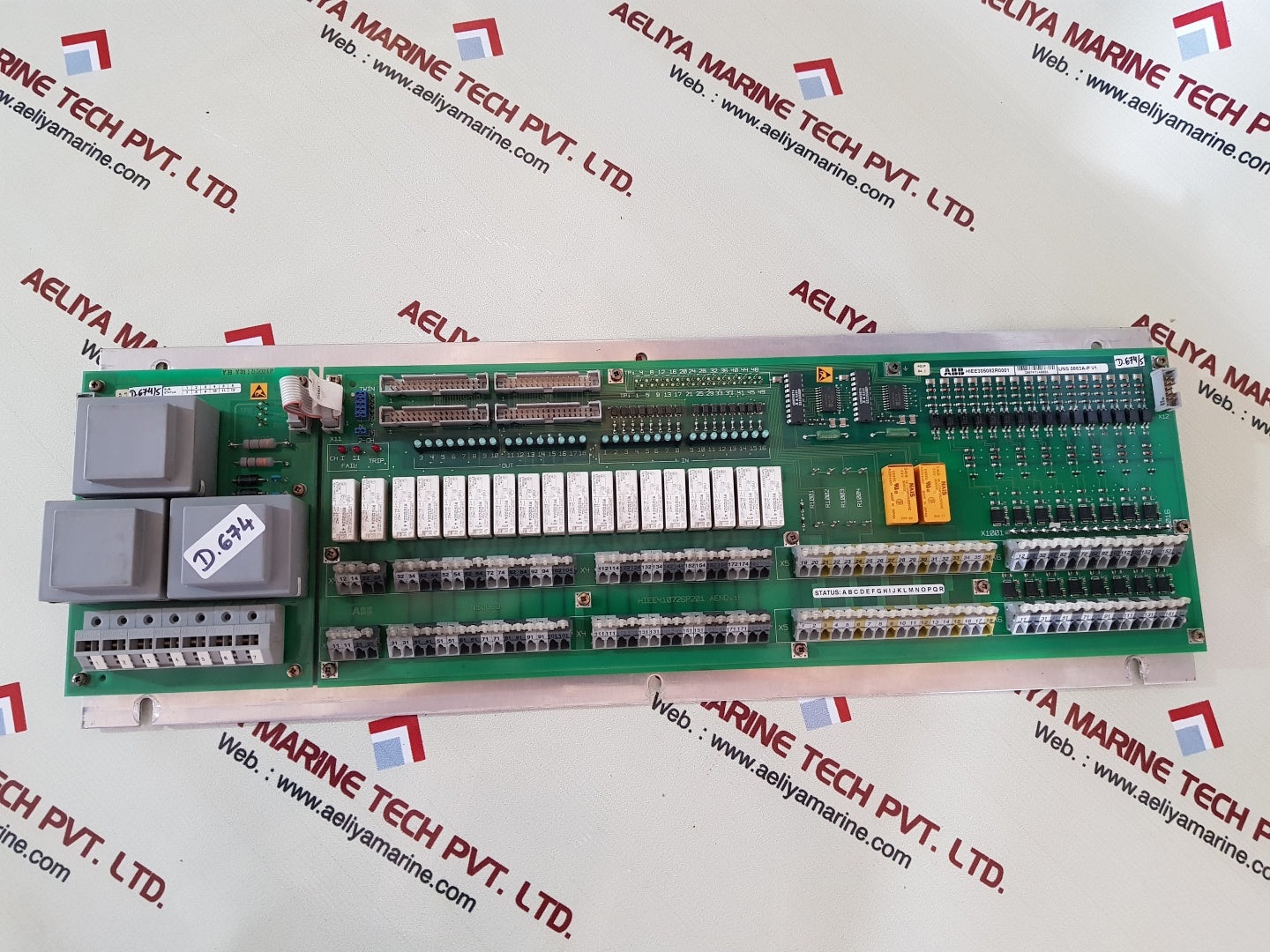 Abb hiee305082r0001 digital i/o card uns0862