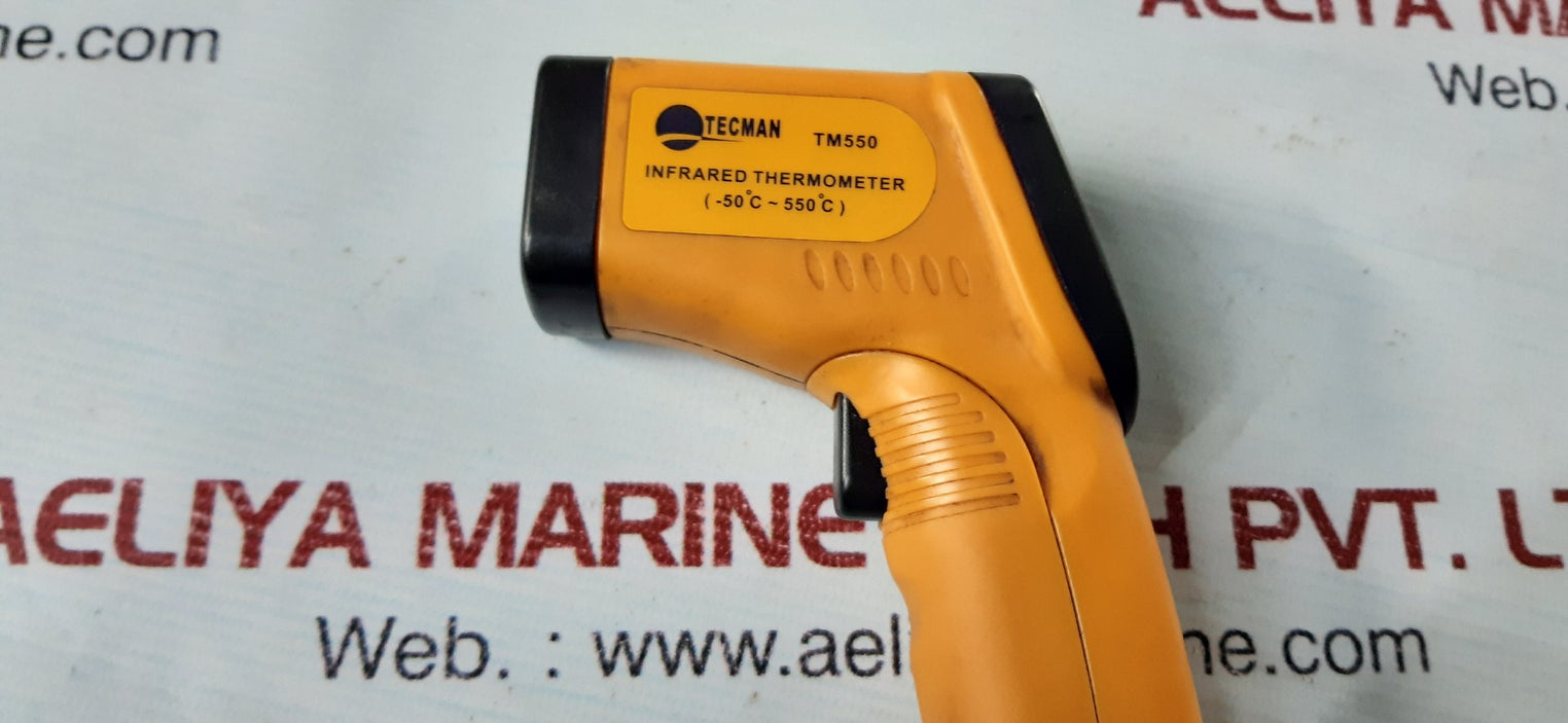 Tecman tm550 infrared thermometer -50'c-550'c