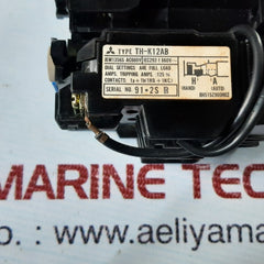 Mitsubishi electric s-k11 th-k12ab overload relay