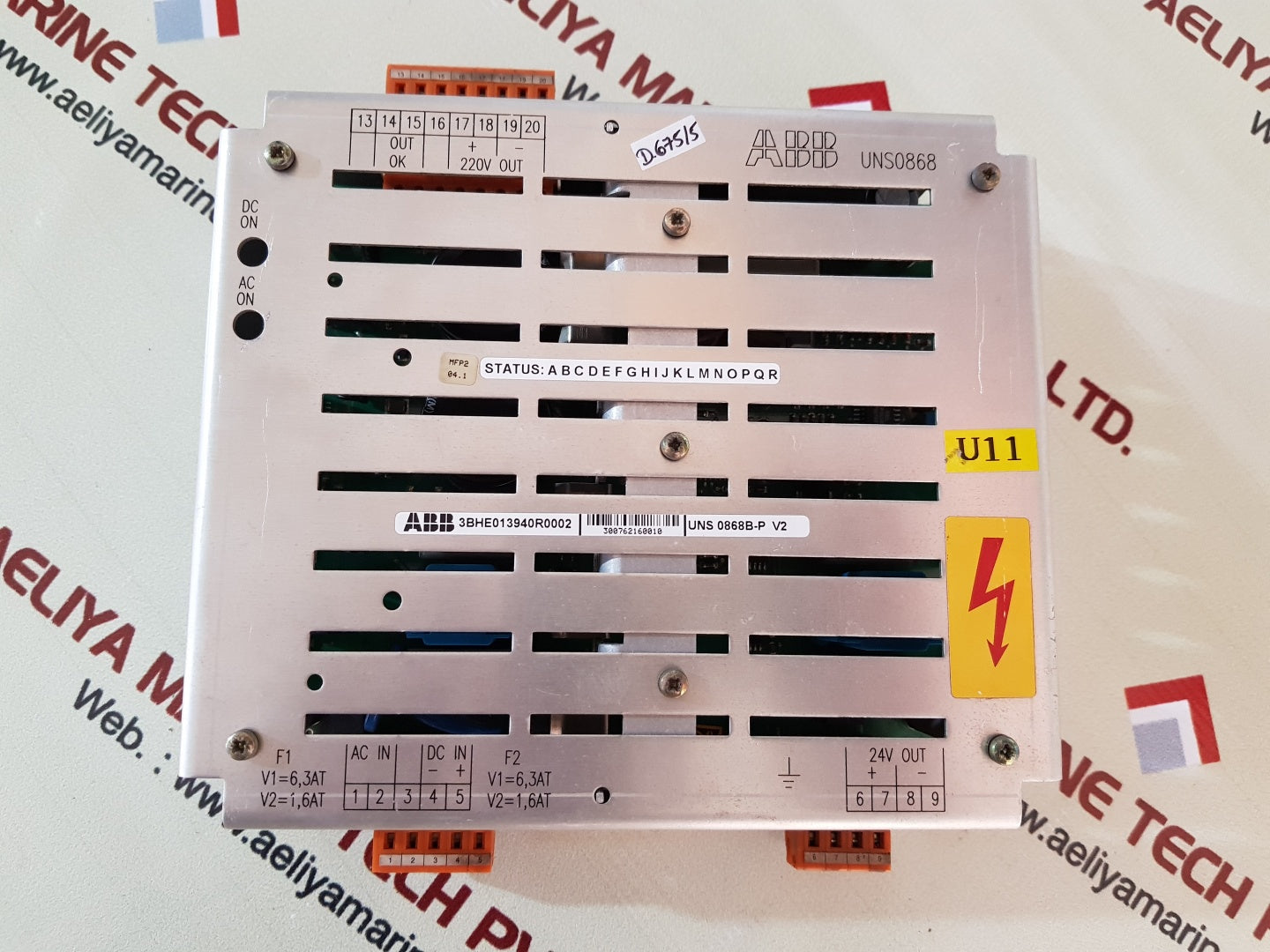 Abb uns0868 unitrol 3bhe013940r0002
