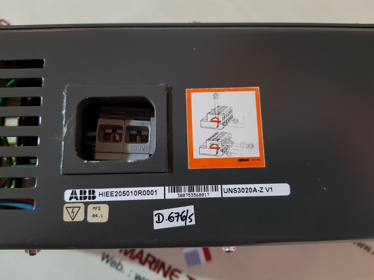 Abb uns3020 unitrol hiee205010r0001 system controller