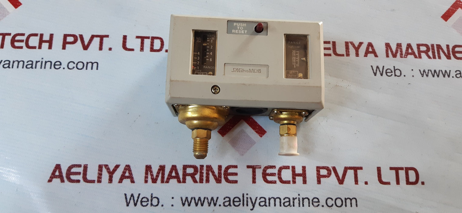 Saginomiya dns-d606mq9a pressure switch