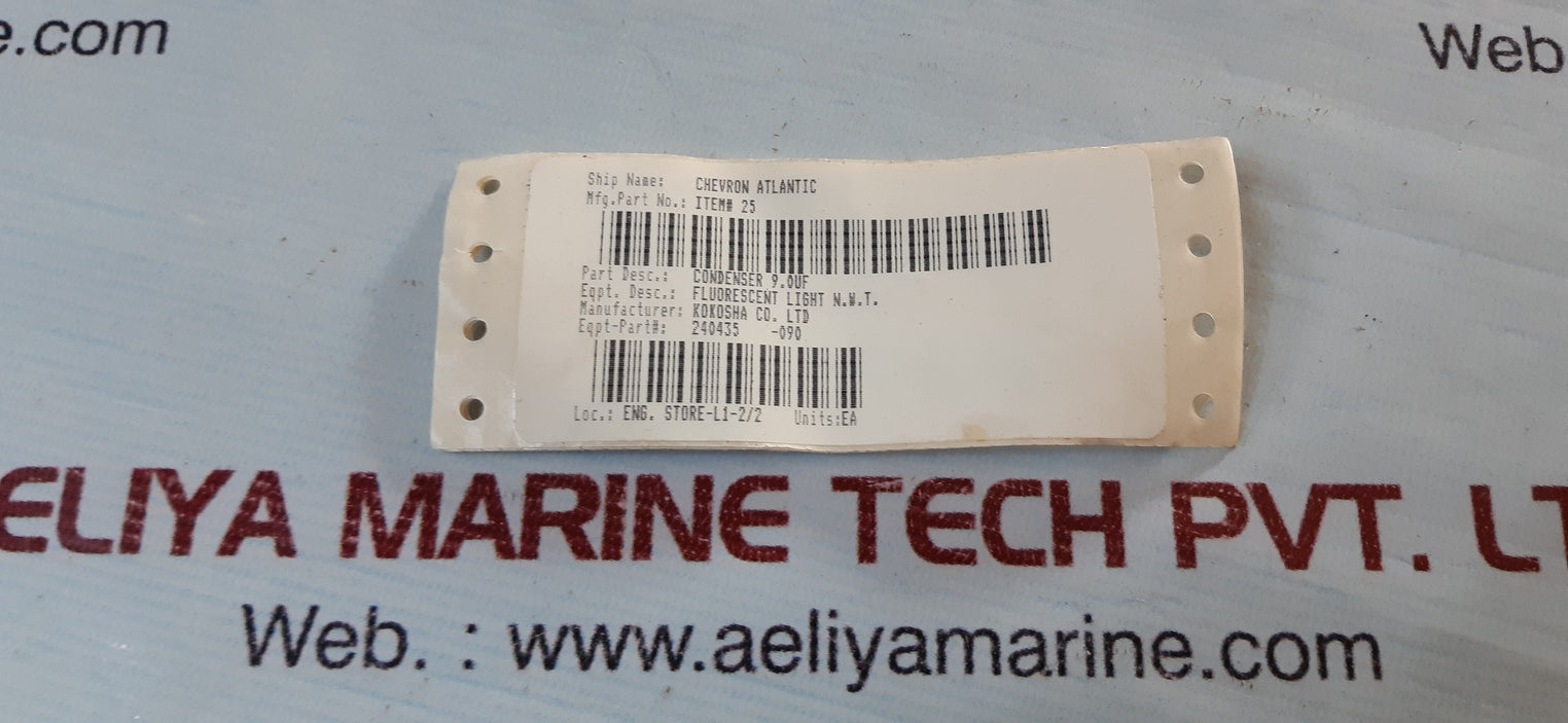 lot of 4x Kokosha shizuki capacitor k114