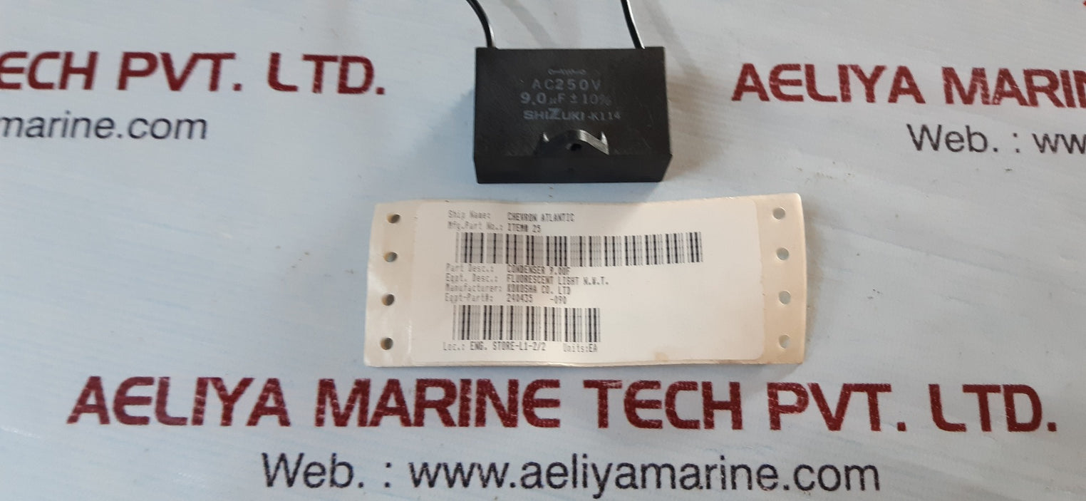 lot of 4x Kokosha shizuki capacitor k114