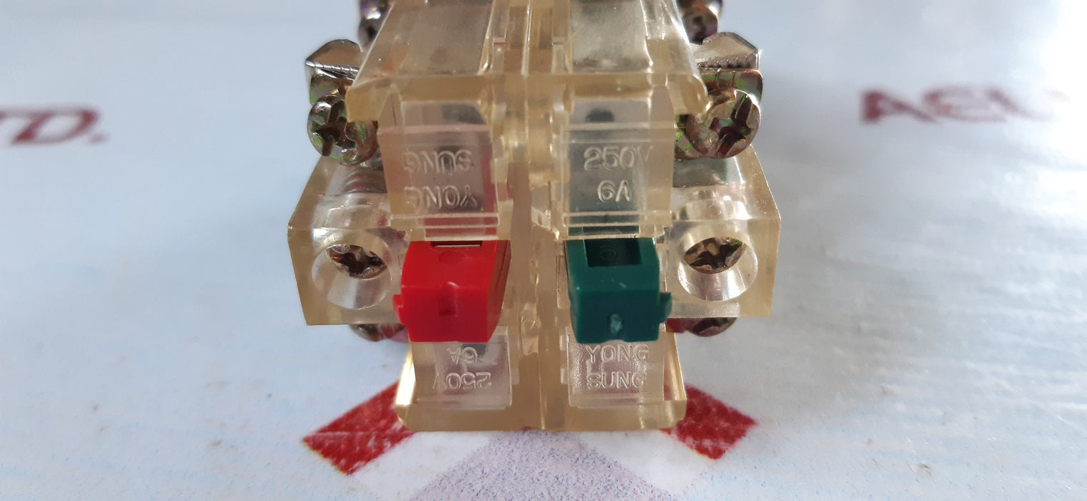 Yongsung ys r3-222 emergency push button 250v 6a