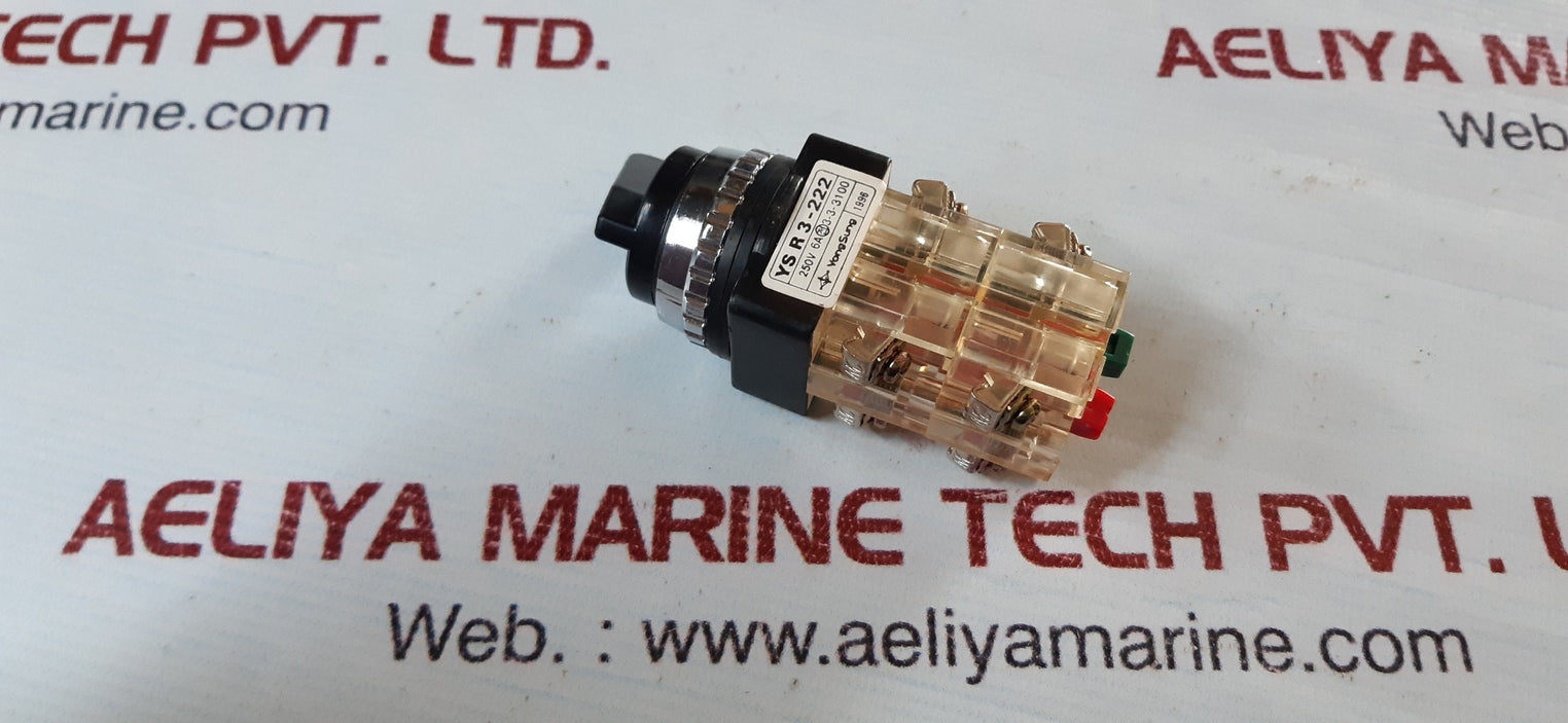 Yongsung ys r3-222 emergency push button 250v 6a