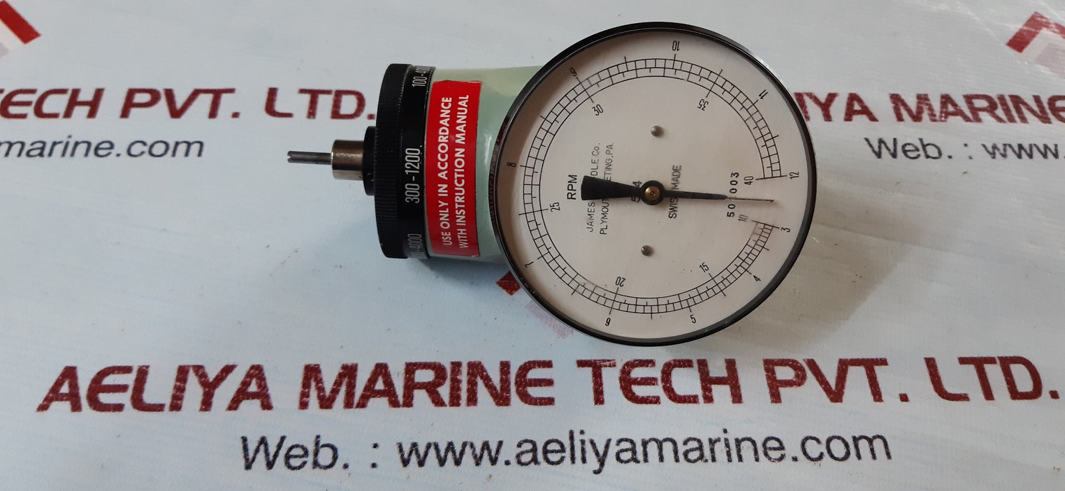 James g.biddle rpm meter 501003