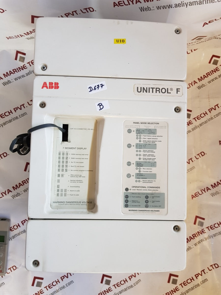 Asea brown boveri control panel