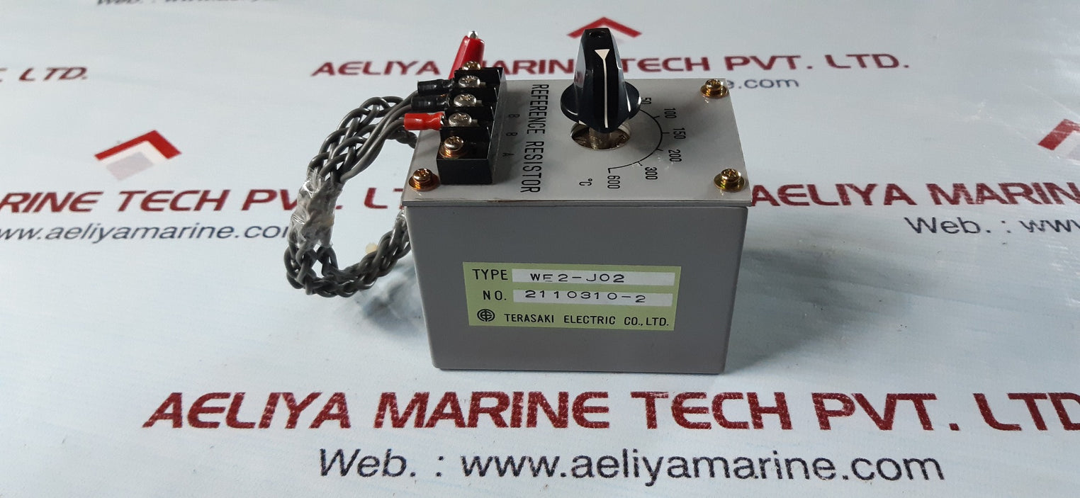 Terasaki we2-j02 reference resistor