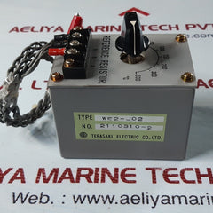 Terasaki we2-j02 reference resistor