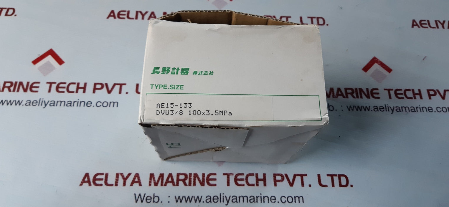 Nagano keiki ae15-133 pressure sensor switch gauge