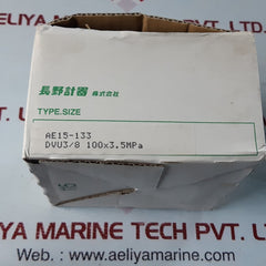 Nagano keiki ae15-133 pressure sensor switch gauge
