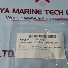 Omron h3yn-4 timer 1s/10s/1min/10min 24vdc