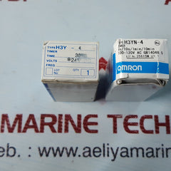 Omron h3yn-4 timer 1s/10s/1min/10min 24vdc