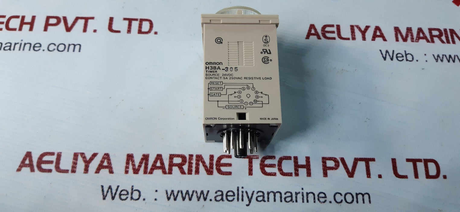 Omron h3ba-305 timer 24v