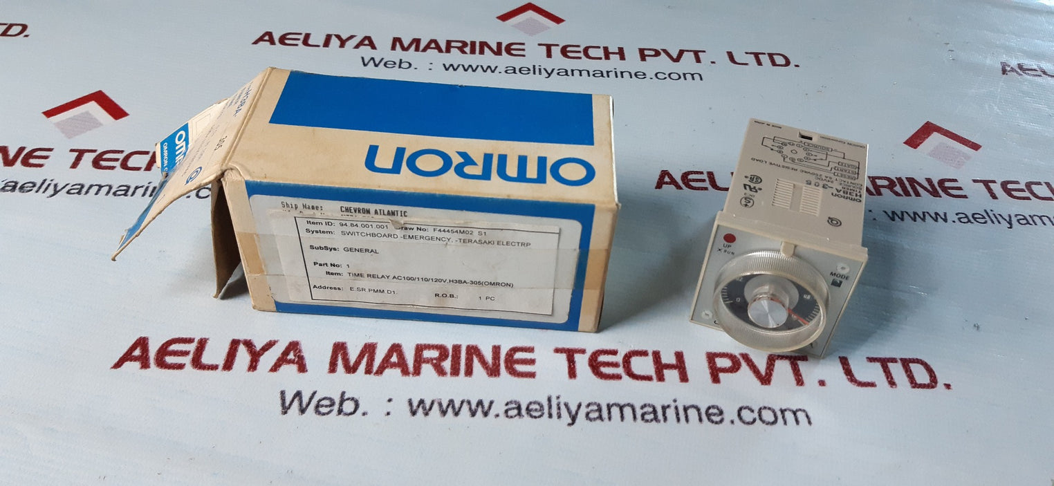 Omron h3ba-305 timer 24v