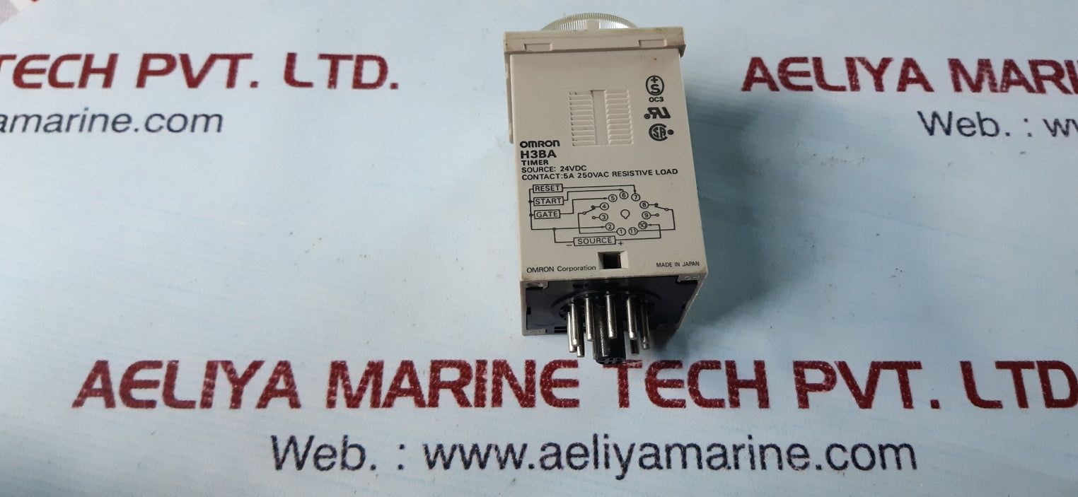 Omron h3ba timer relay 0-10 min