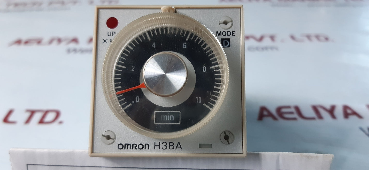Omron h3ba timer relay 0-10 min