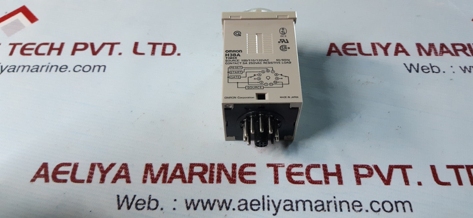 Omron h3ba timer 100/110/120vac