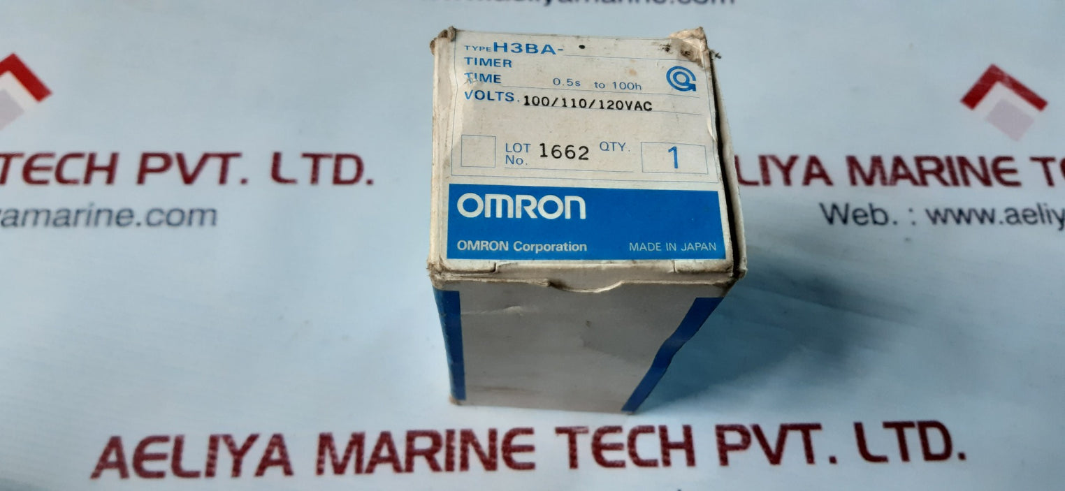 Omron h3ba timer 100/110/120vac