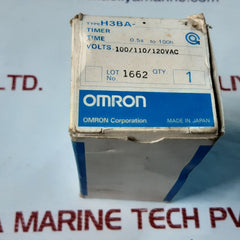 Omron h3ba timer 100/110/120vac