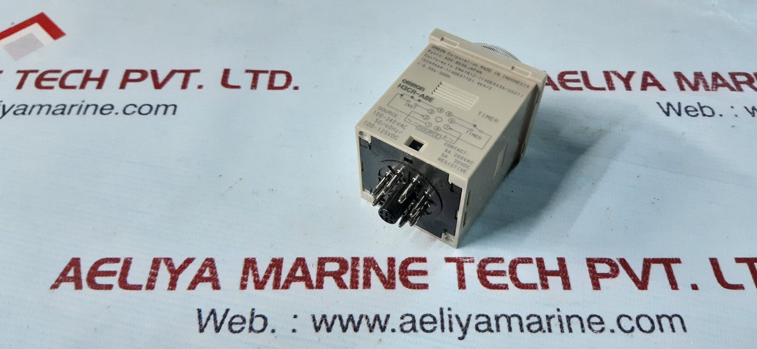 Omron h3cr-a8e timer 0 to 1.2 min