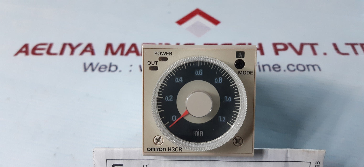 Omron h3cr-a timer 0 to 1.2 min