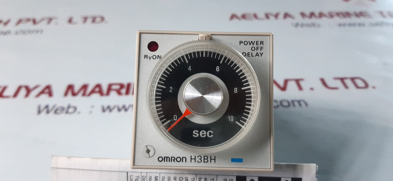 Omron h3bh-8 timer 100/110/120vac