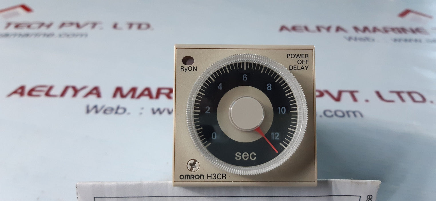 Omron h3cr-h8l timer 100/110/120vac