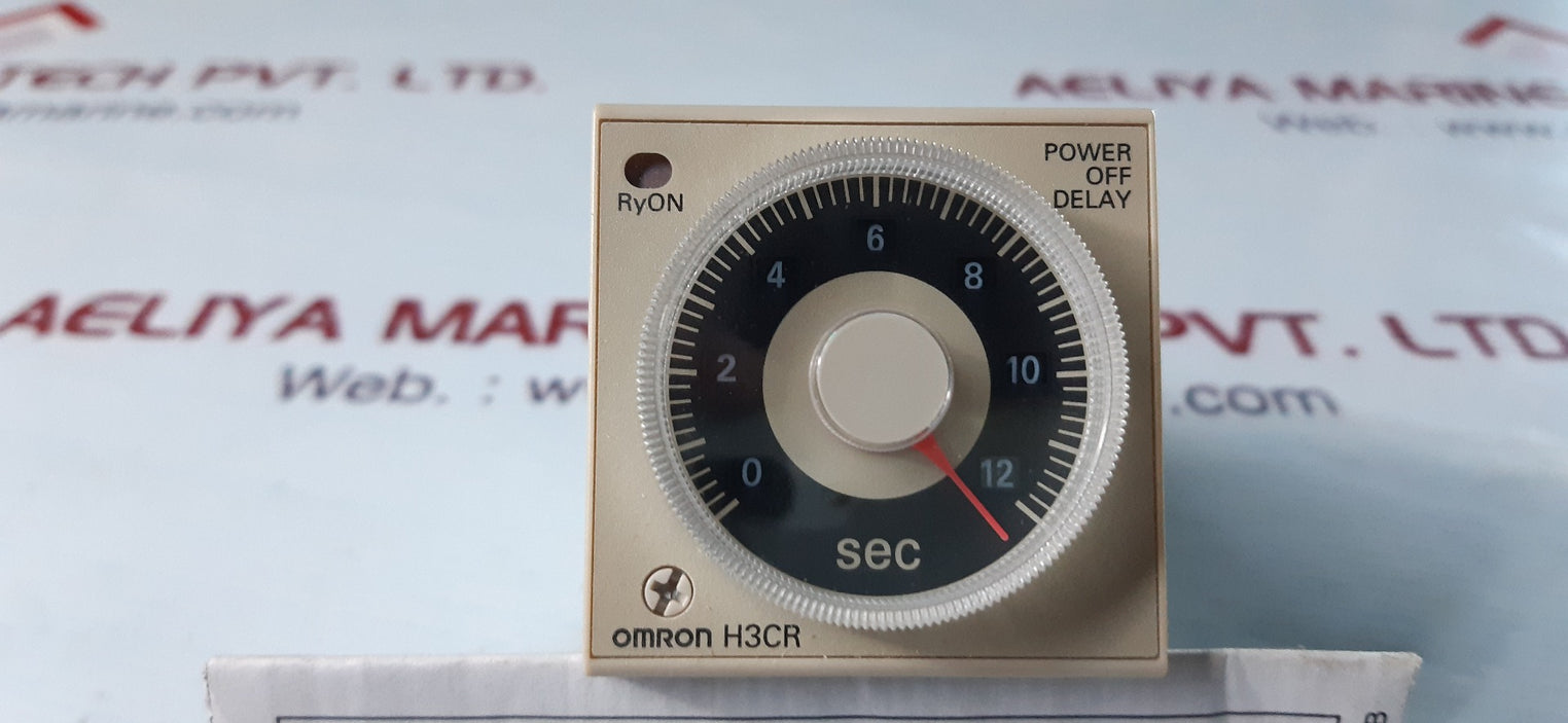 Omron h3cr-h8l timer 100/110/120vac