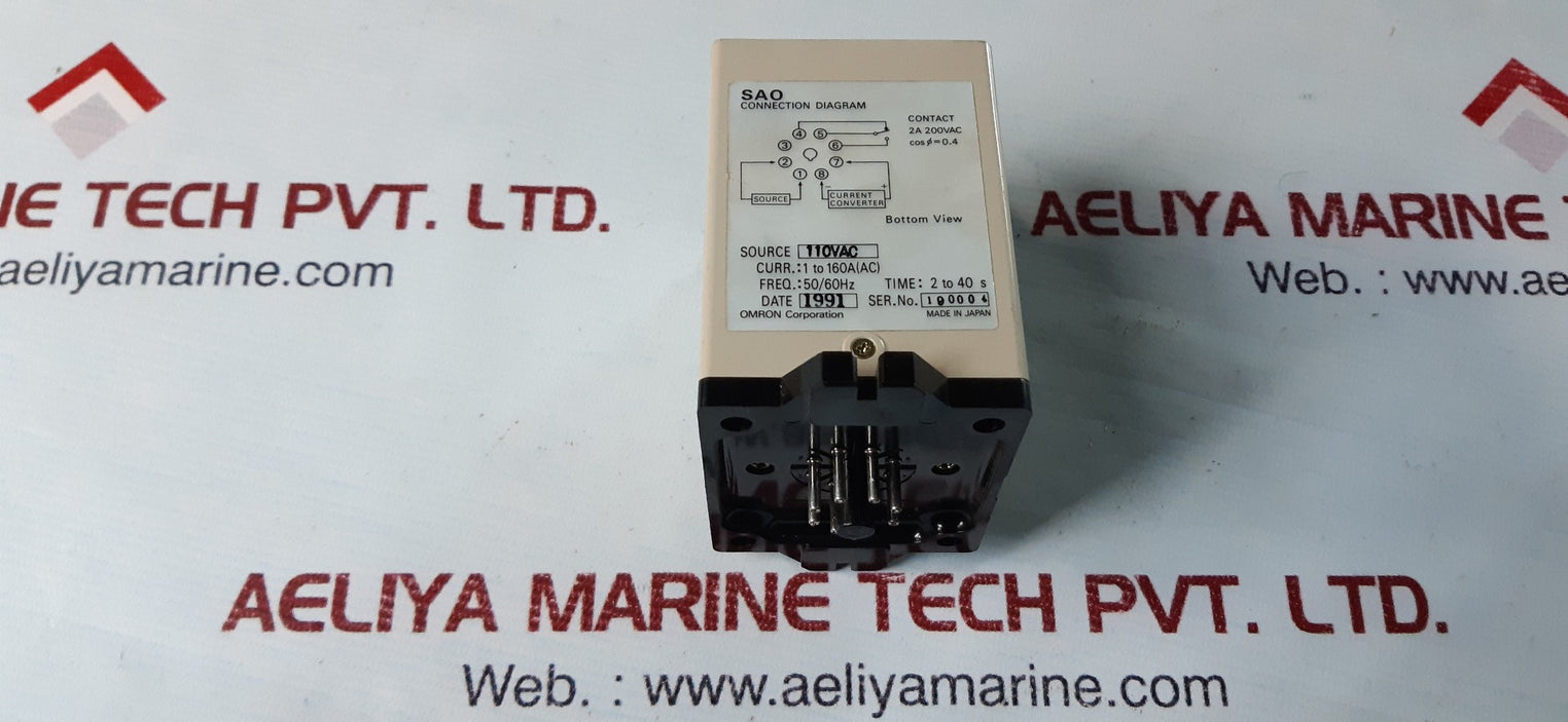 Omron sao-q current sensor 2 to 40s