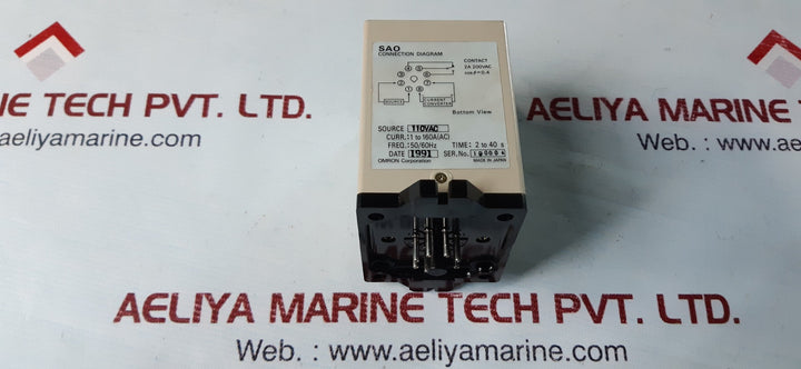 Omron sao-q current sensor 2 to 40s