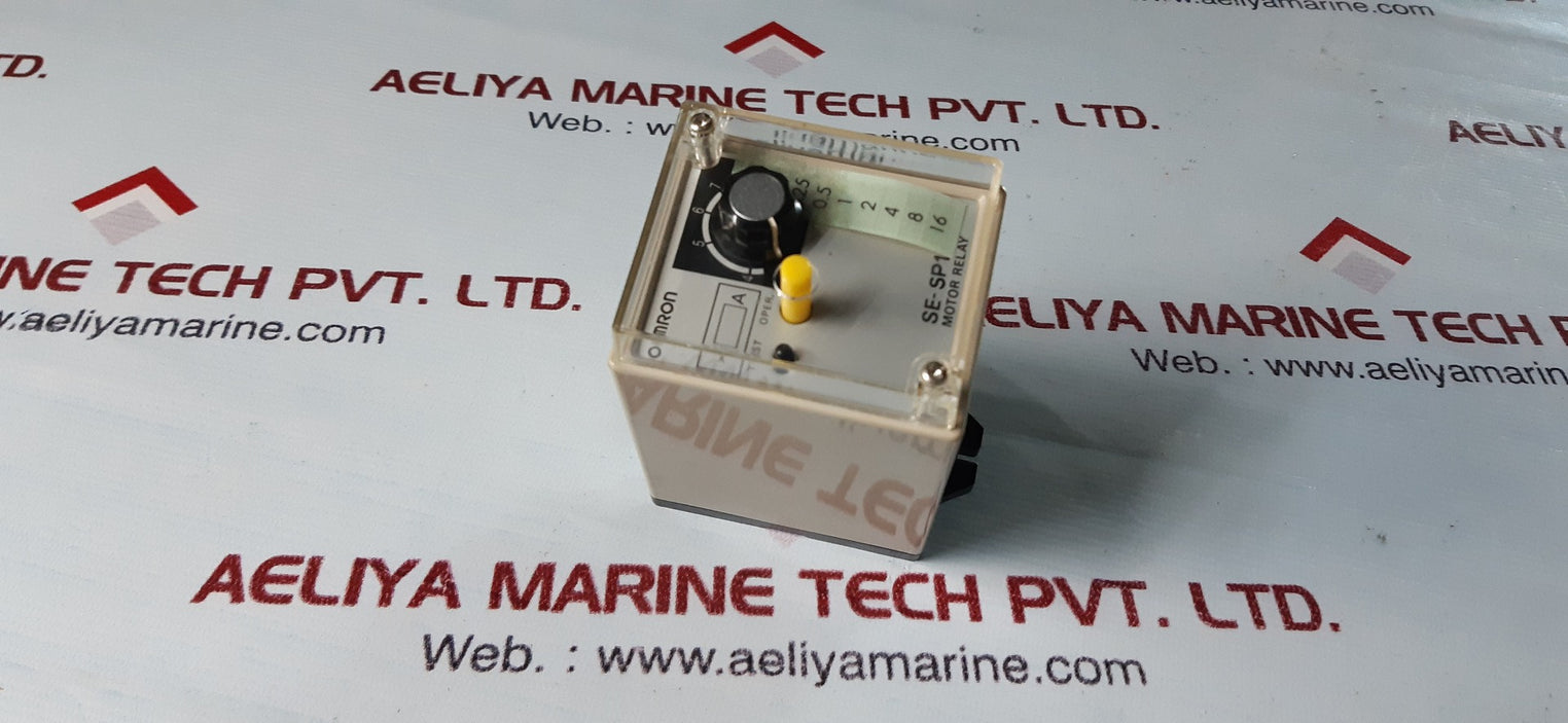 Omron se-sp1 motor relay 100/110vac 50/60hz 1-160a