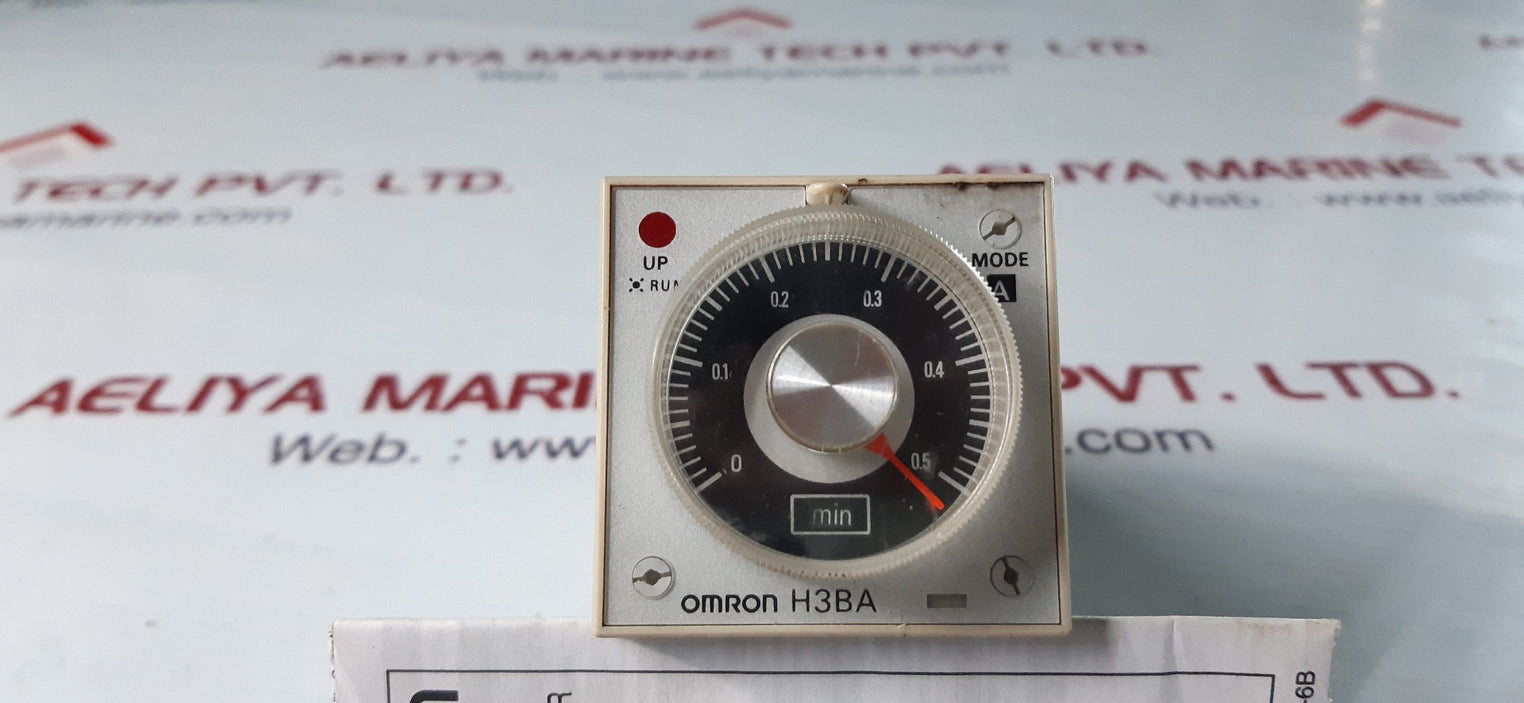 Omron h3ba-305 timer 0.0 to 0.5 min