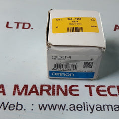 Omron h7et-n timer counter