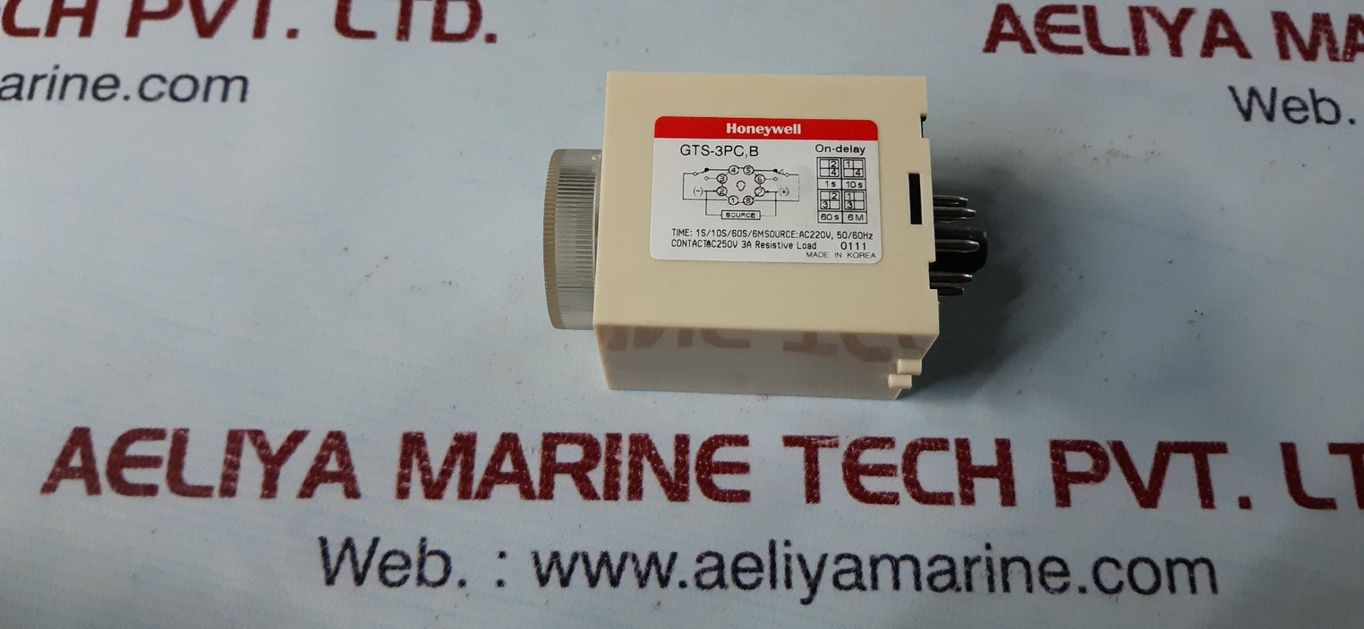 Honeywell gts-3pc,b timer 1s/10s/60s/6m