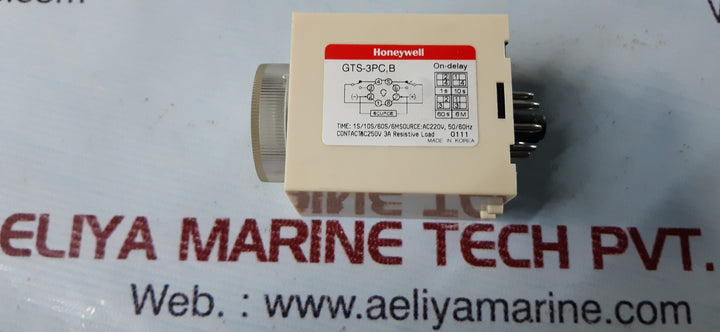 Honeywell gts-3pc,b timer 1s/10s/60s/6m